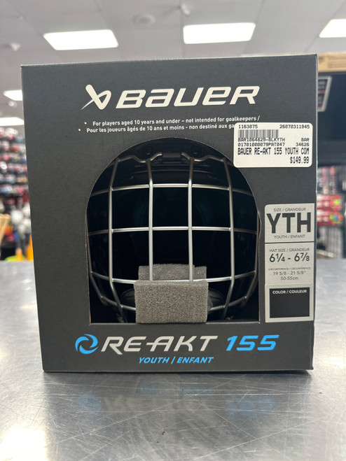 Vist Large View of Product Image Which is New BAUER RE-AKT 155 YOUTH COMBO