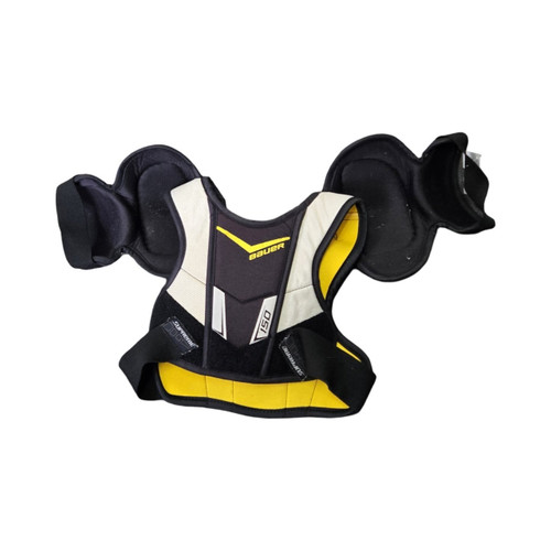 Vist Large View of Product Image Which is Used Bauer SUPREME 150 YTH SM SHOULDER PADS Youth Shoulder Pads SM