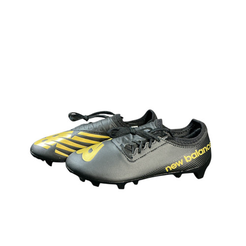 Vist Large View of Product Image Which is Used New Balance Soccer Cleats Black Junior 03.5