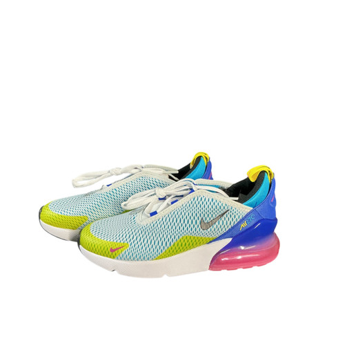 Vist Large View of Product Image Which is Used Nike Soccer Cleats White Junior 02.5