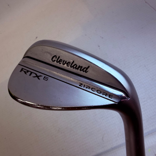 Vist Large View of Product Image Which is Used Cleveland RTX6 ZIPCORE Golf Wedge Mens RH 50 Degree