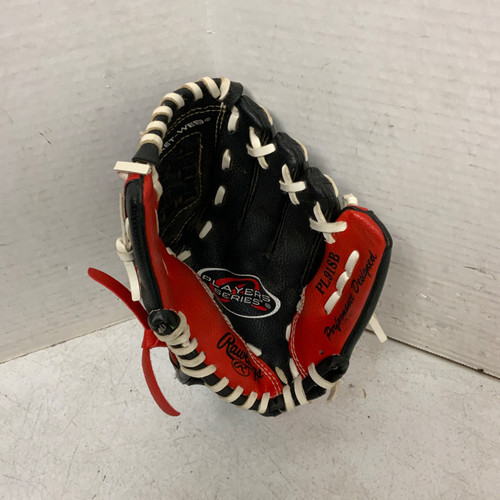 Vist Large View of Product Image Which is Used Rawlings PL91SB BB/SB Glove T-ball Red 9"