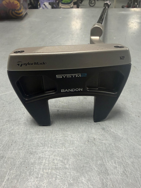 Vist Large View of Product Image Which is Used Taylormade SYSTM 2 BANDON Mens Putter RH
