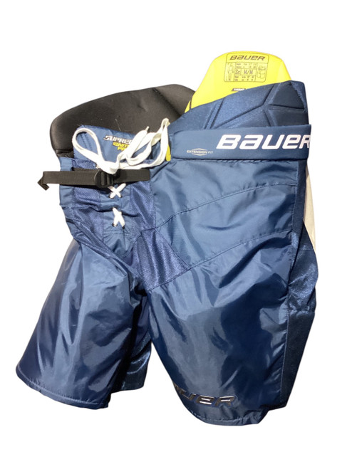 Vist Large View of Product Image Which is Used Bauer SUPREME IGNITE PRO Senior Pant Navy Blue MD