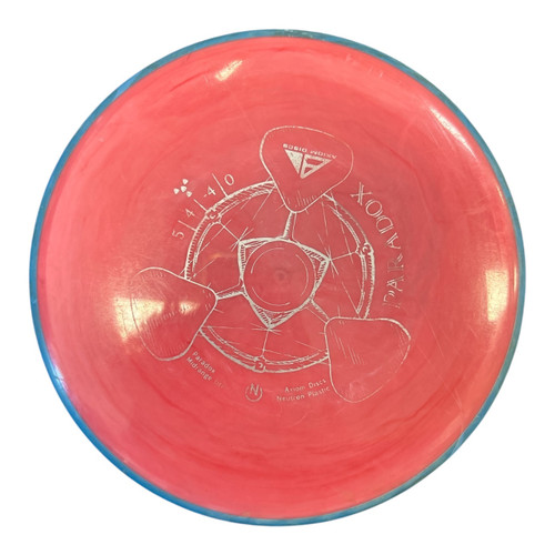 Vist Large View of Product Image Which is Used Axiom NEUTRON PARADOX Disc Golf Mid Range Red 180g