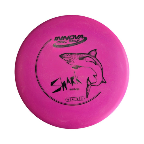 Vist Large View of Product Image Which is Used Innova SHARK MID RANGE DISC Disc Golf Mid Range Pink
