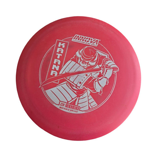 Vist Large View of Product Image Which is Used Innova KATANA DX DRIVER DISC Disc Golf Driver Pink