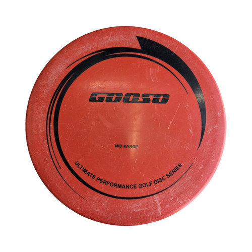 Vist Large View of Product Image Which is Used Gooso MID RANGE DISC Disc Golf Mid Range Red
