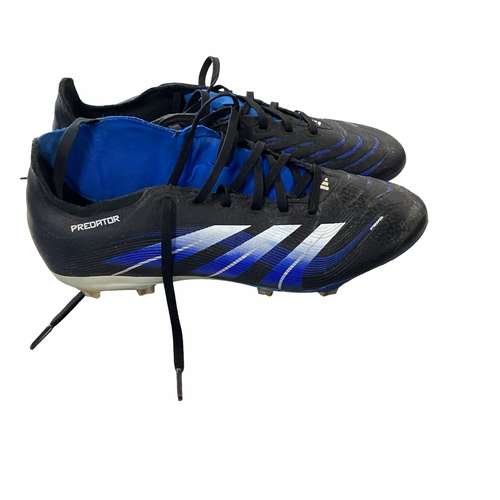 Vist Large View of Product Image Which is Used Adidas Soccer Cleats Black Senior 9.5
