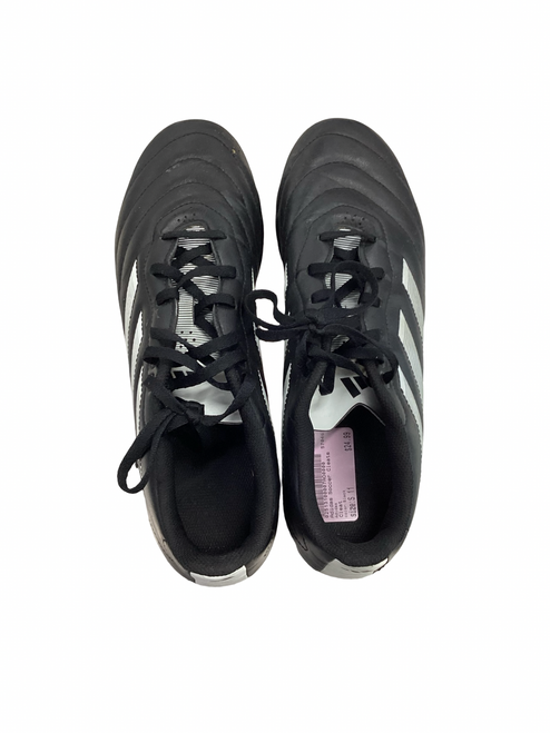Vist Large View of Product Image Which is Used Adidas Soccer Cleats Black Senior 11