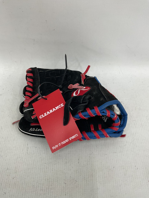 Vist Large View of Product Image Which is Used Rawlings JPL950 BB/SB Glove LH Throw Black 9 1/2"