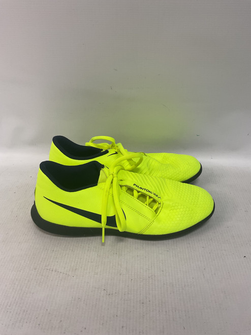 Vist Large View of Product Image Which is Used Nike Soccer Indoor Shoes Optic Yellow Senior 6.5