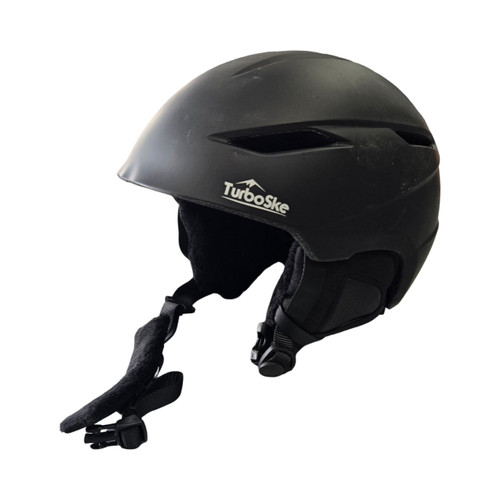 Vist Large View of Product Image Which is Used TURBOSKE SNOW HELMET Snowsport Helmet Youth Black One Size