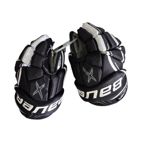 Vist Large View of Product Image Which is Used Bauer X800 LITE GLOVES 13INCH Senior Gloves Black 13"
