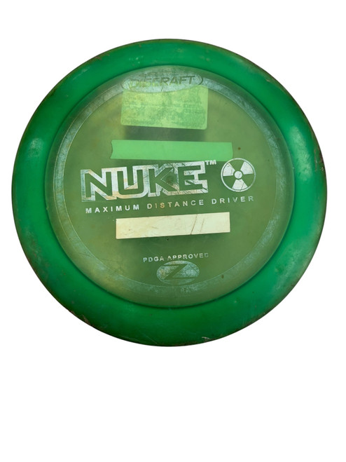 Vist Large View of Product Image Which is Used Discraft NUKE Disc Golf Driver 176g