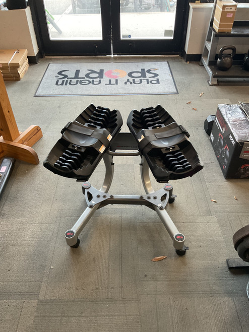 Vist Large View of Product Image Which is Used Bowflex Weight Stand