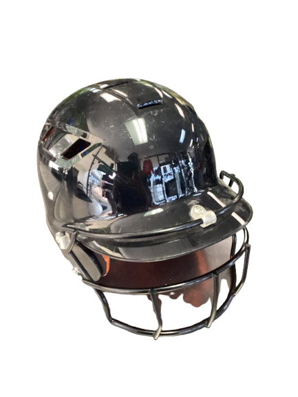 Vist Large View of Product Image Which is Used Schutt SCHUTT Batting Helmet w/Mask Black MD