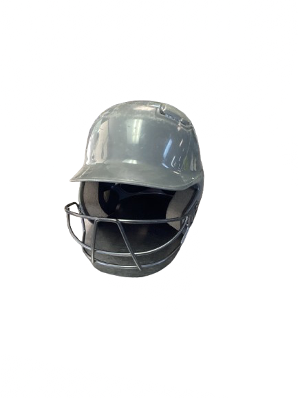 Vist Large View of Product Image Which is Used Easton BIO DRI Batting Helmet w/Mask Grey MD