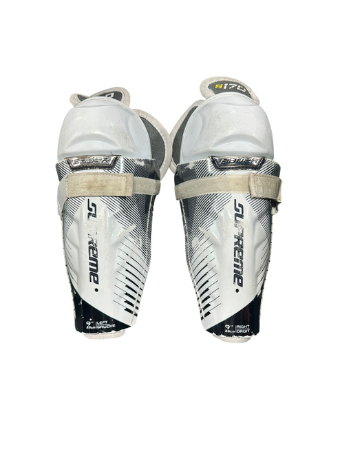 Vist Large View of Product Image Which is Used Bauer SUPREME S170 Youth Shin Guards None 9"
