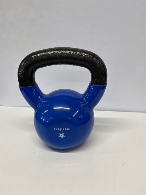 Vist Large View of Product Image Which is Used Kettle Dumbbell (Each) Royal Blue 25 lb