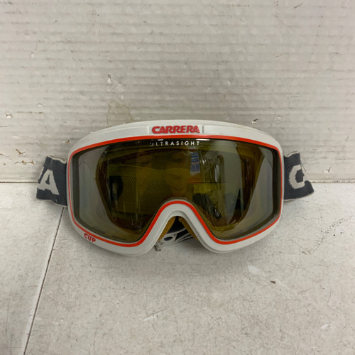 Vist Large View of Product Image Which is Used Carrera Snow Goggles Adult White