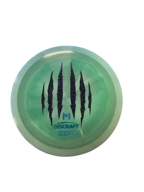 Vist Large View of Product Image Which is Used Discraft ESP ATHENA Disc Golf Driver Green