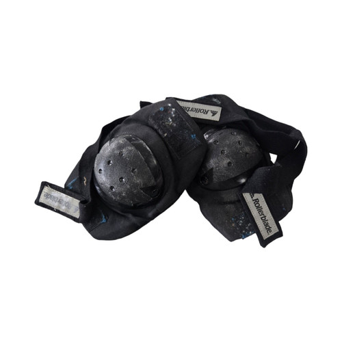 Vist Large View of Product Image Which is Used Rollerblade KNEE PADS Inline Kneepads Black LG