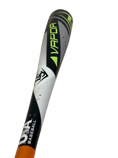 Vist Large View of Product Image Which is Used Louisville Slugger VAPOR WTLUBVA18B9 -9 USA 2 5/8 Baseball Bat 28" 28/19
