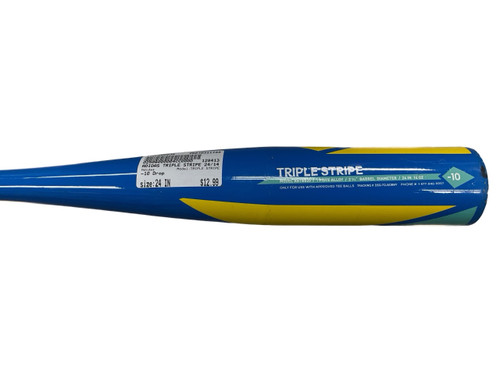 Vist Large View of Product Image Which is Used Adidas TRIPLE STRIPE BB/SB T-Ball Bat 24"