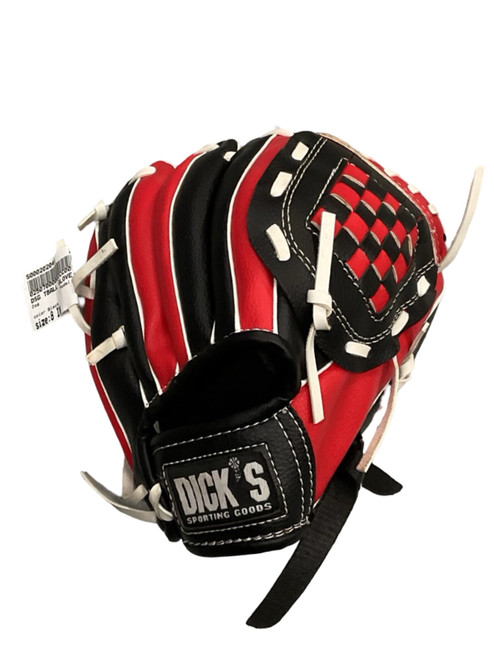 Vist Large View of Product Image Which is Used Dsg DSG TBALL GLOVE BB/SB Glove RH Throw Black 8"