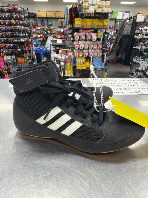 Vist Large View of Product Image Which is Used Adidas Wrestling Shoes Black Junior 03