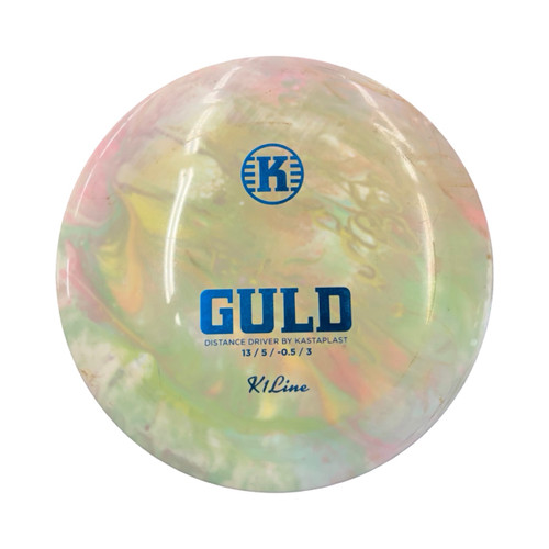 Vist Large View of Product Image Which is Used Kastaplast K1 Guld Disc Golf Driver White