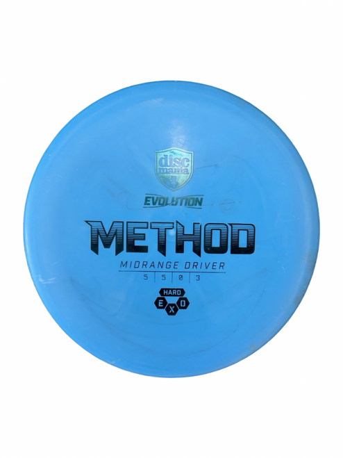 Vist Large View of Product Image Which is Used Discmania METHOD Disc Golf Driver Carolina Blue