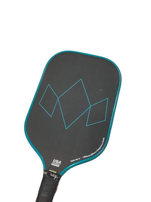 Vist Large View of Product Image Which is Used Diadem WARRIOR EDGE Pickleball Racquet Teal