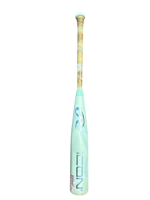 Vist Large View of Product Image Which is USED RAWLINGS ICON 28/18 -10 USSSA BASEBALL BAT