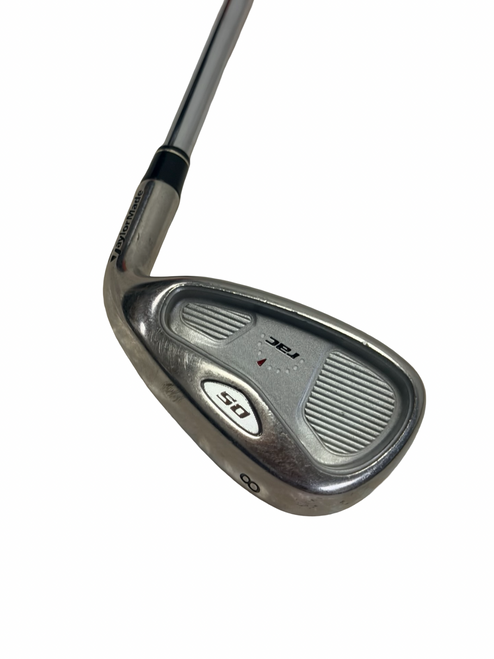 Vist Large View of Product Image Which is Used Taylormade RAC OS Mens Individual Iron RH 8 Iron 37" w/ S-Flex Shaft