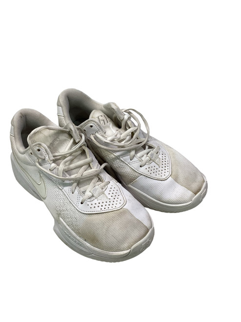 Vist Large View of Product Image Which is Used Nike AIR ZOOM GT Basketball Shoes W White Senior 8