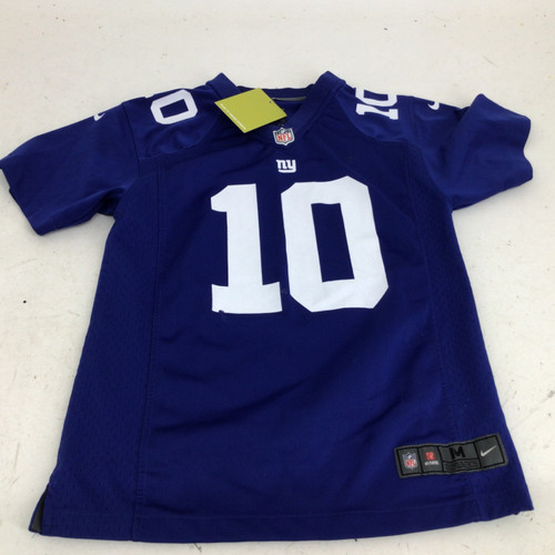Vist Large View of Product Image Which is Used Nike NY GIANTS MANNING 10 YTH MD JERSEY S.S. Spirit Wear Y MD