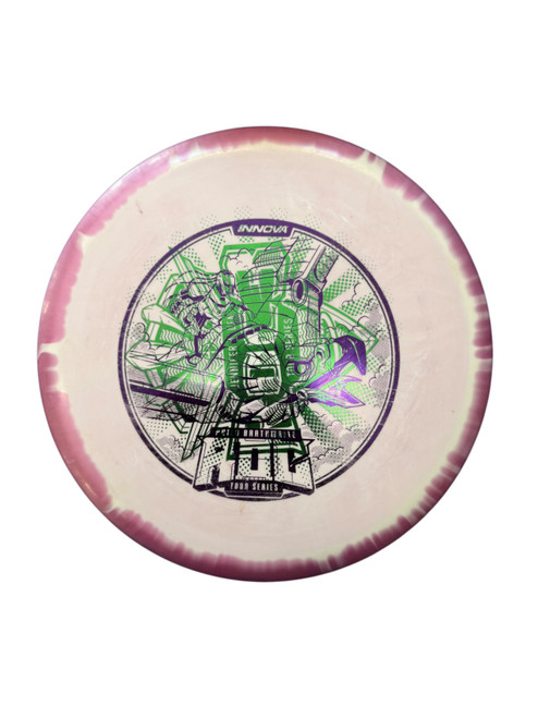 Vist Large View of Product Image Which is 180g Used Innova TOUR SERIES ROC 3 Disc Golf Driver Pink 180g