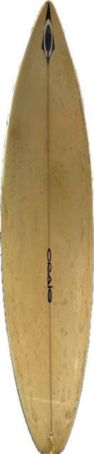 Vist Large View of Product Image Which is Used CRAIG Surfboard White 7Ft 6In