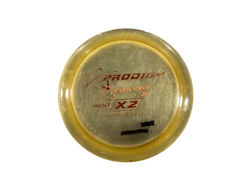 Vist Large View of Product Image Which is Used Prodigy 400 X2 Disc Golf Driver Clear