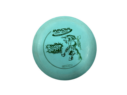 Vist Large View of Product Image Which is Used Innova BEAST Disc Golf Driver Carolina Blue