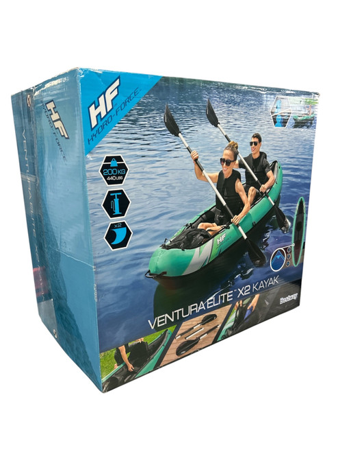 Vist Large View of Product Image Which is Used HYDROFORCE VENTURA ELITE KAYAK Kayak Green 10Ft 10In