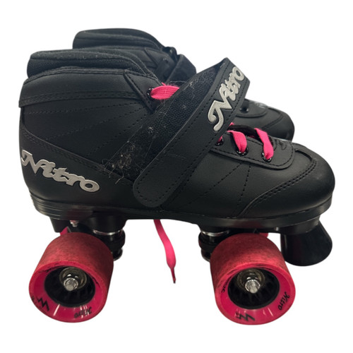 Vist Large View of Product Image Which is Used NITRO SKATES Senior Roller Quad Skates Black Senior 4