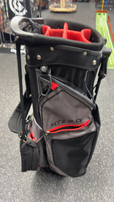 Vist Large View of Product Image Which is Used HotZ HTZ 2.0 Mens Stand Bag Black And Red