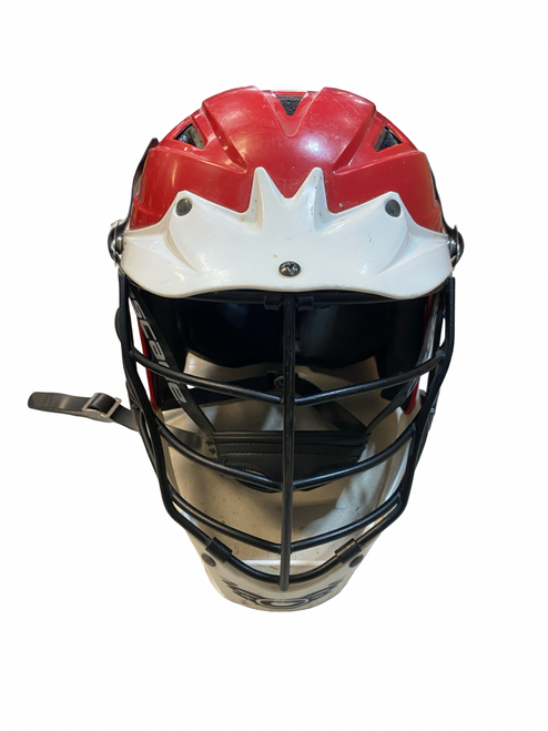 Vist Large View of Product Image Which is Used Cascade CPV-R Lacrosse Helmet Red SM