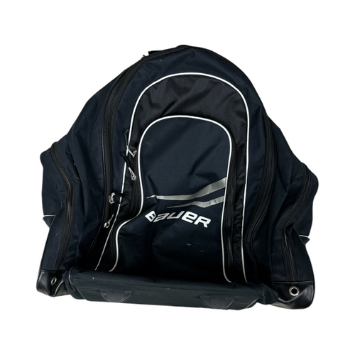Vist Large View of Product Image Which is Used Bauer Sr Hockey Wheeled Black