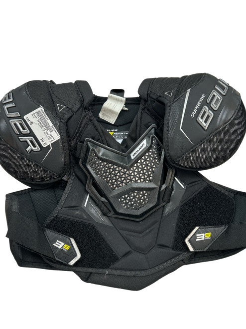 Vist Large View of Product Image Which is Used Bauer SUPREME 3S PRO INT MD SP Intermediate Shoulder Pads MD