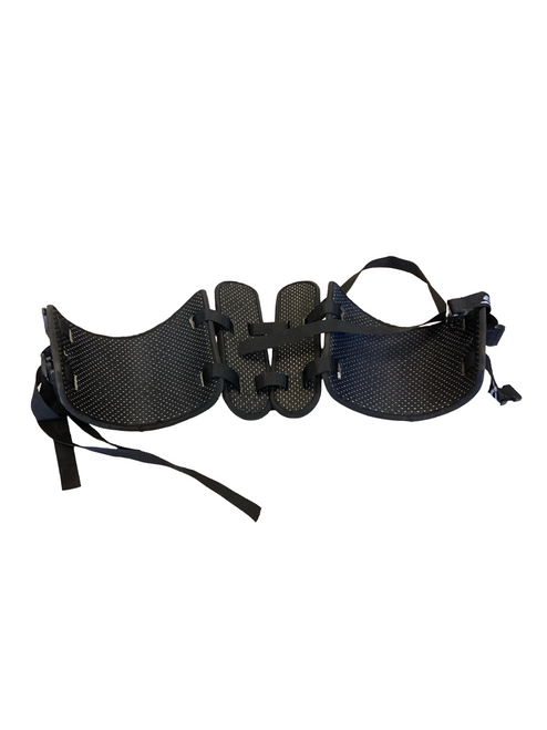 Vist Large View of Product Image Which is Used STX STX RIB PAD Lacrosse Rib Pads Black SM