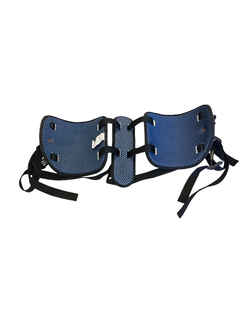 Vist Large View of Product Image Which is Used STX STX RIB PAD Lacrosse Rib Pads Grey SM